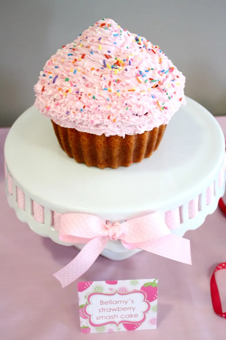 Giant Cupcake Smash Cake