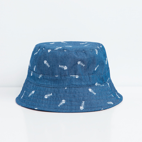 Fish Print Hat from Zara