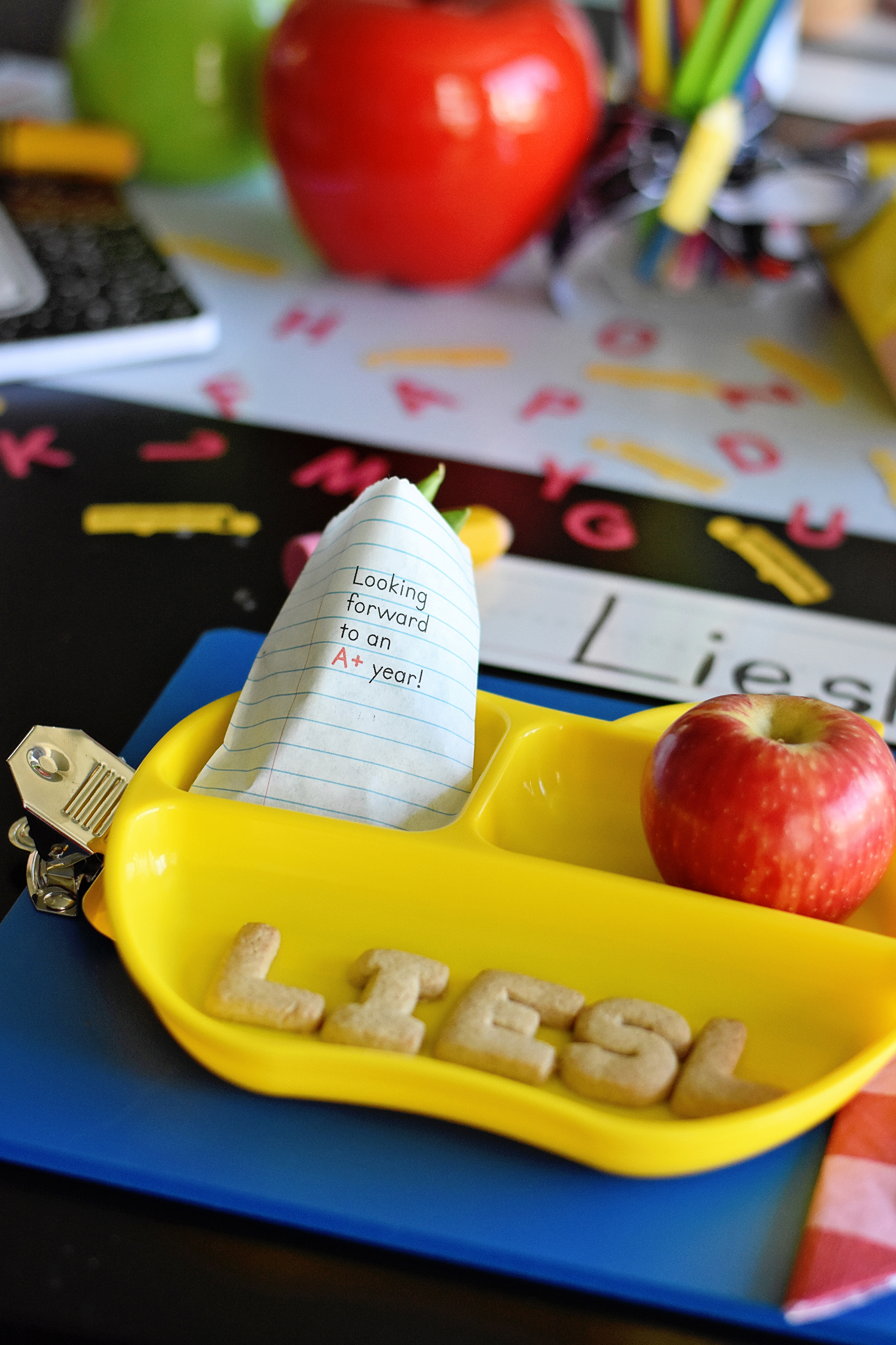 Back to School Themed Lunch