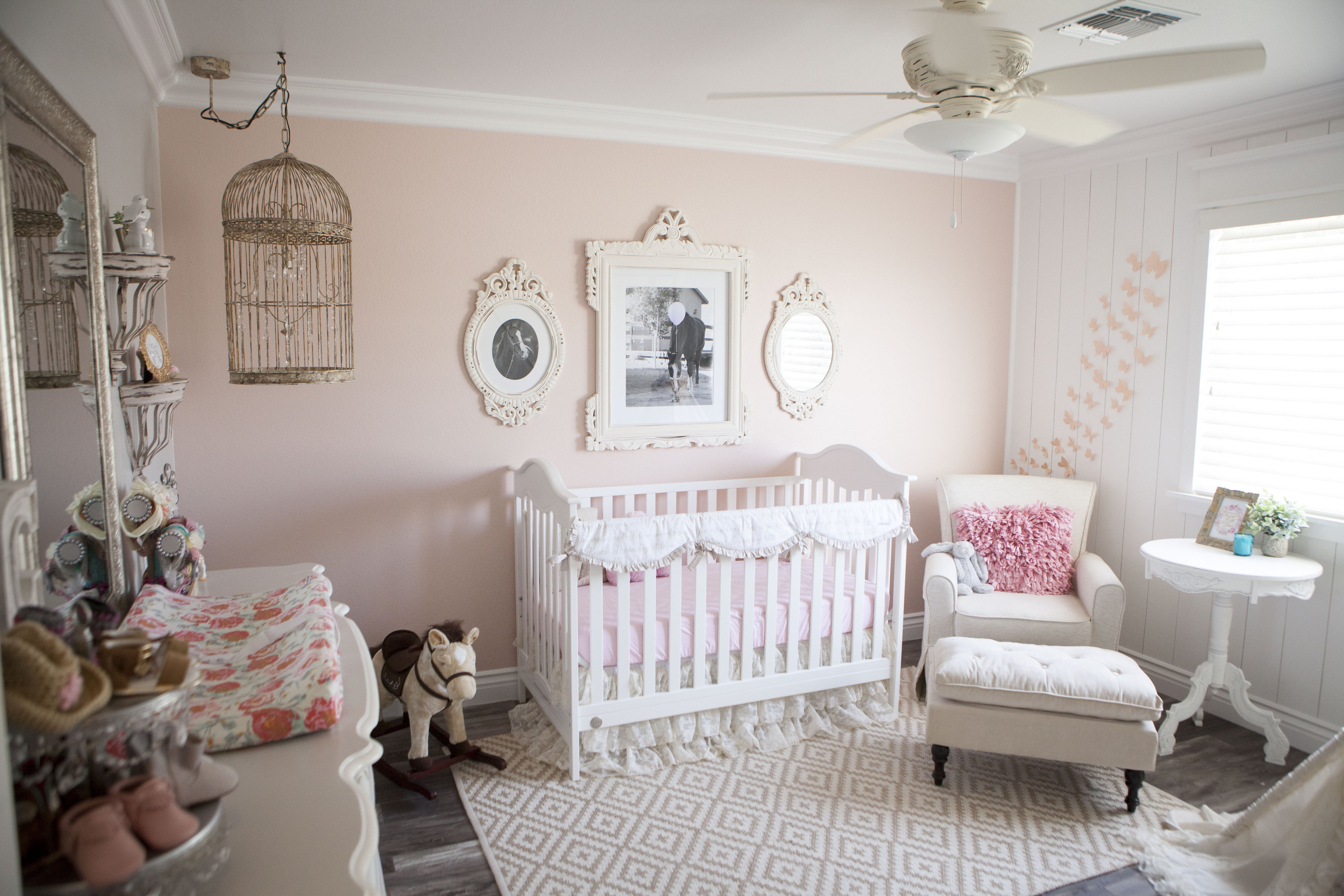 Vintage/Country Chic Inspired Nursery