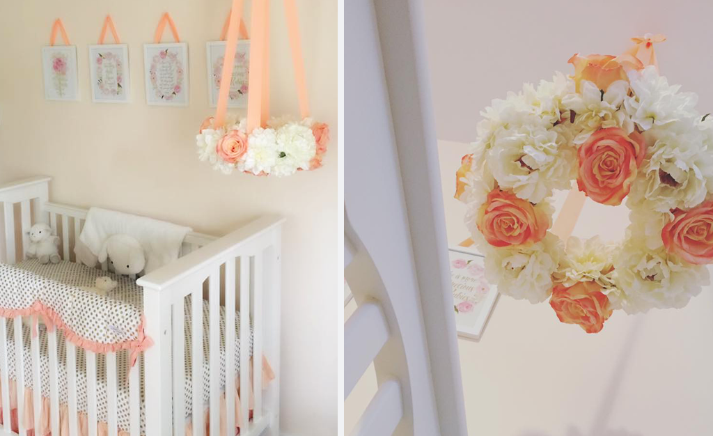 Floral Wreath Boho Nursery