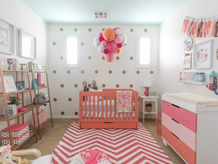 Boho Chic Girls Nursery