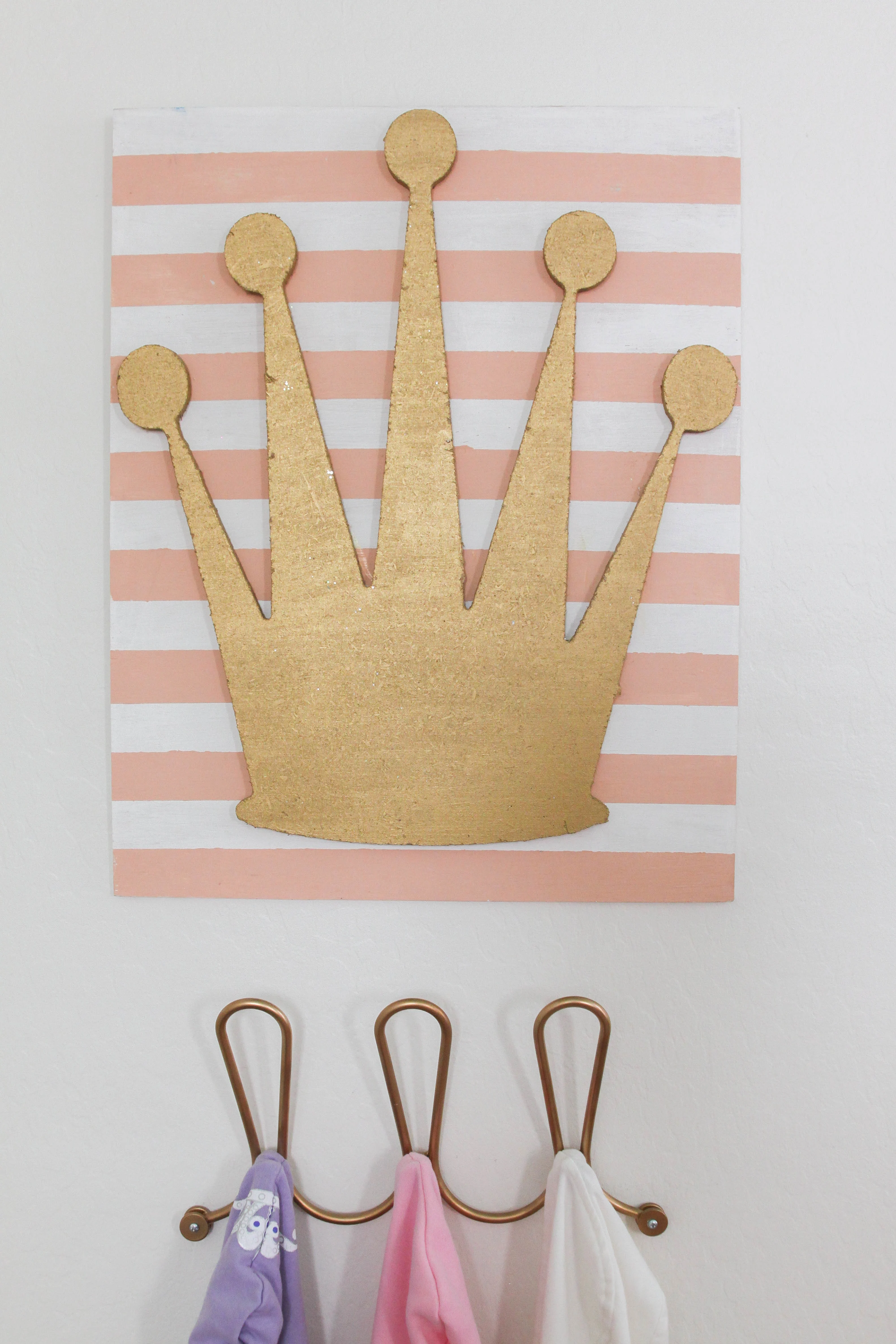 Gold Crown Nursery Decor