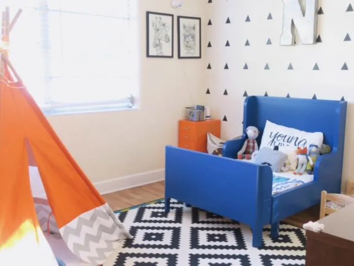 Colorful and Eclectic Toddler Room - Project Nursery