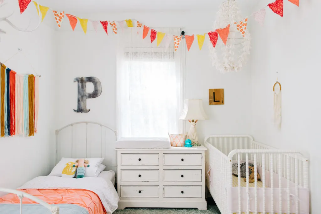 Whimsical Shared Girls Bedroom - Project Nursery