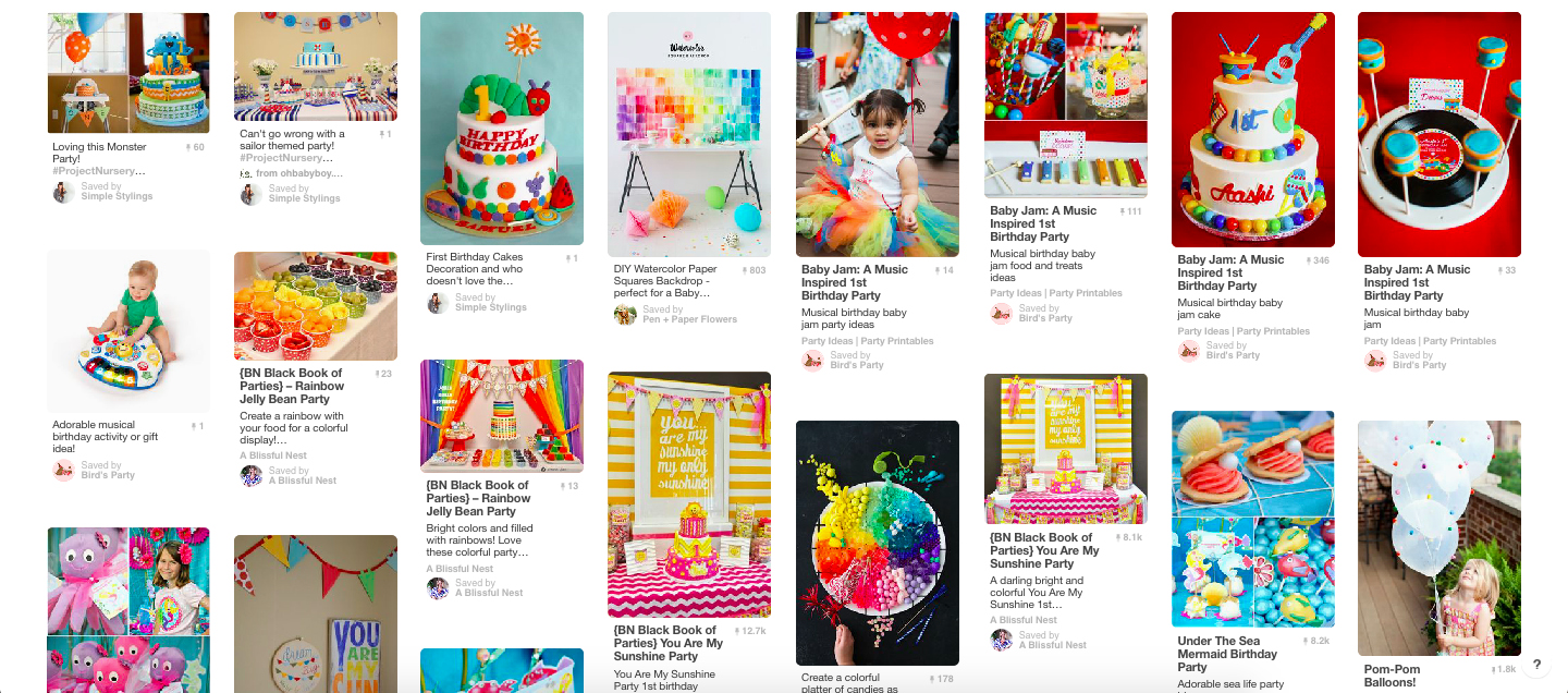 Baby Einstein First Birthday Party Ideas Pinboard