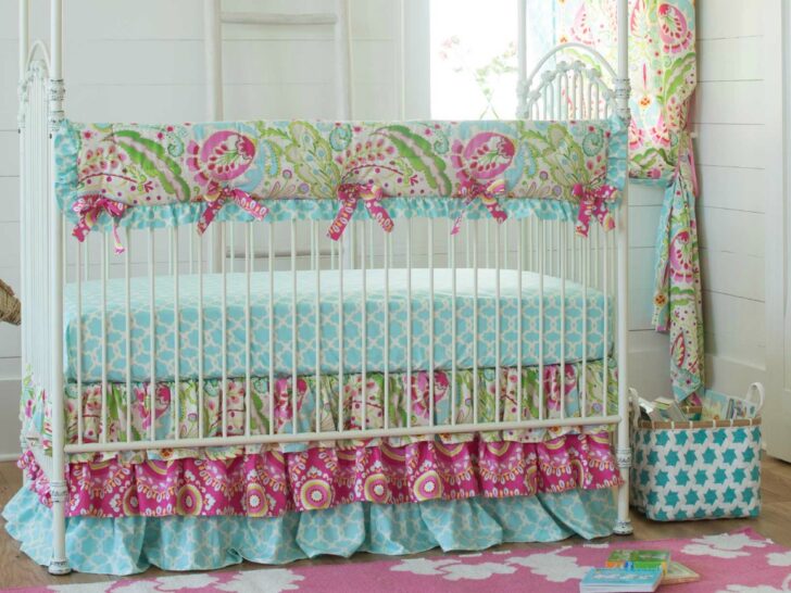 Girls Baby Bedding from Carousel Designs