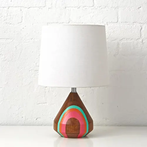 Natural Color Pink Table Lamp from The Land of Nod