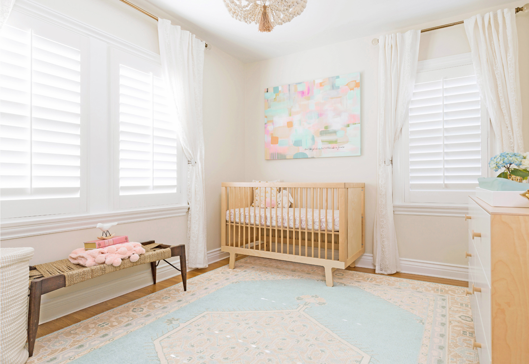 neutral pastel nursery