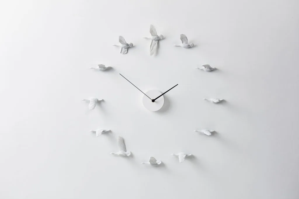 Swallow Clock from Haoshi Design