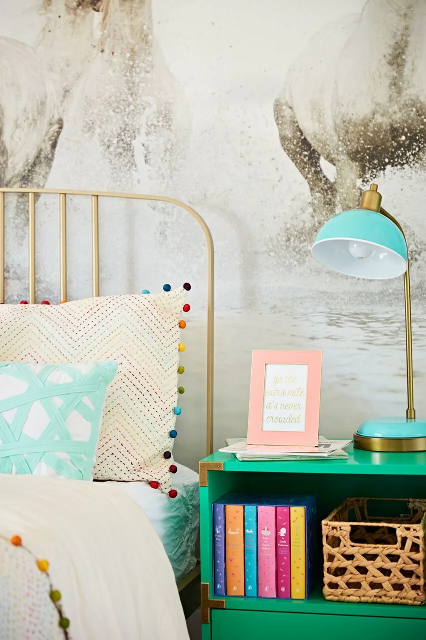 Colorful Tween Bedroom