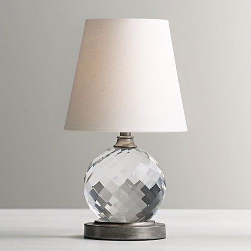 Crystal Ball Table Lamp from RH Baby & Child