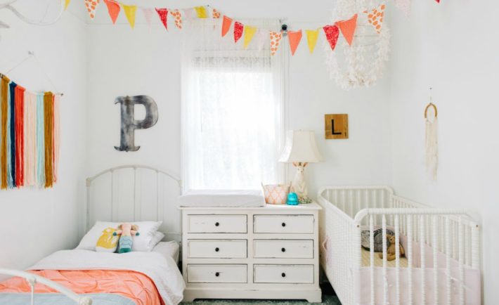 Whimsical Shared Girls Room - Project Nursery
