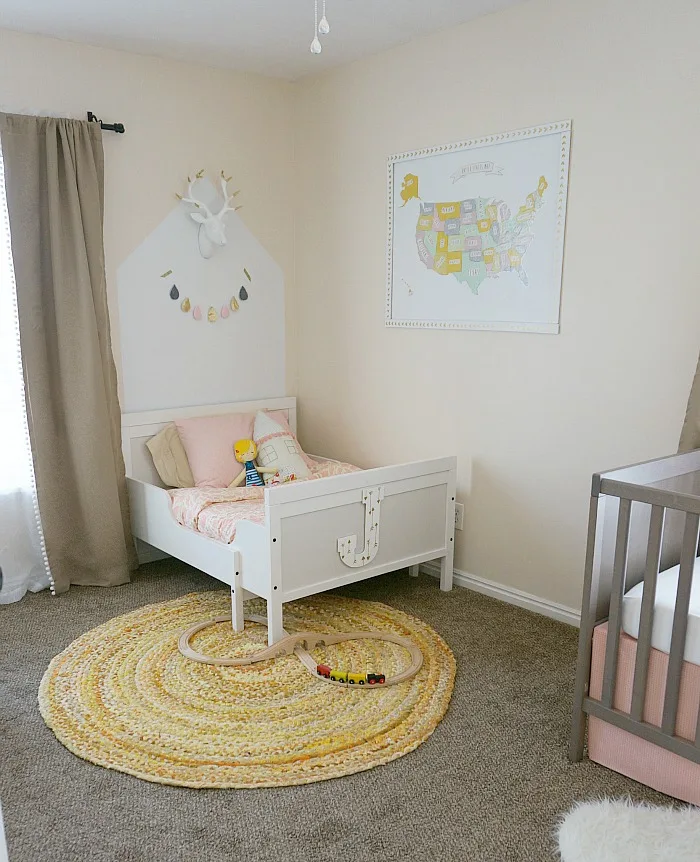 Toddler and Newborn Shared Room - Project Nursery