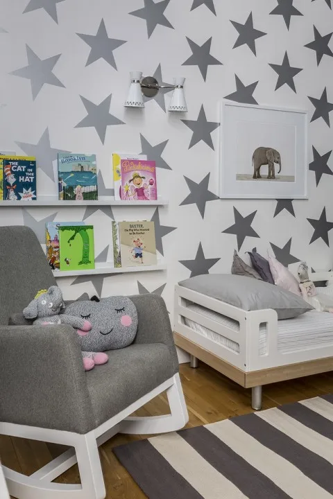 Modern Shared Kids Room - Project Nursery