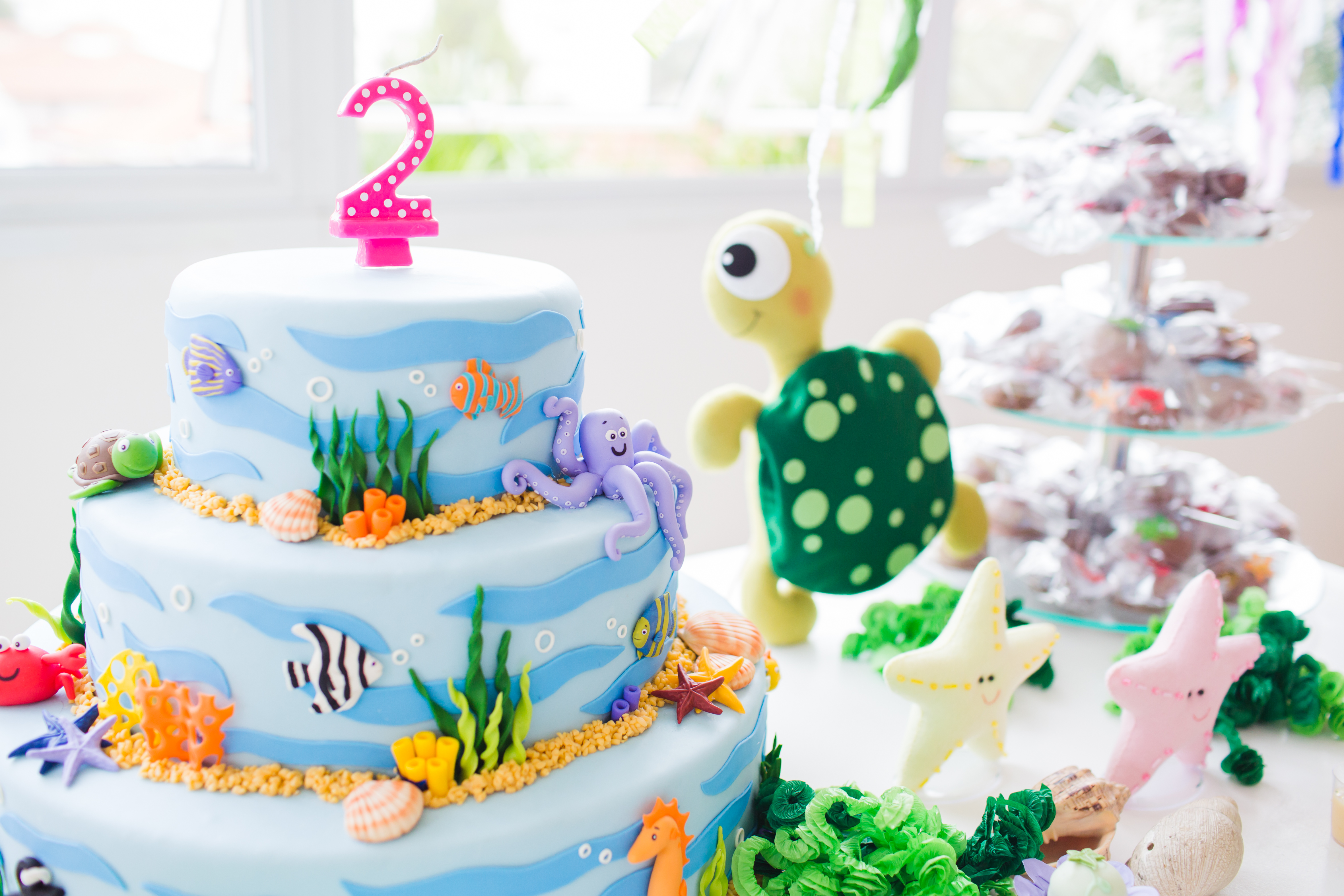 Under the Sea Friends 2nd Birthday Party