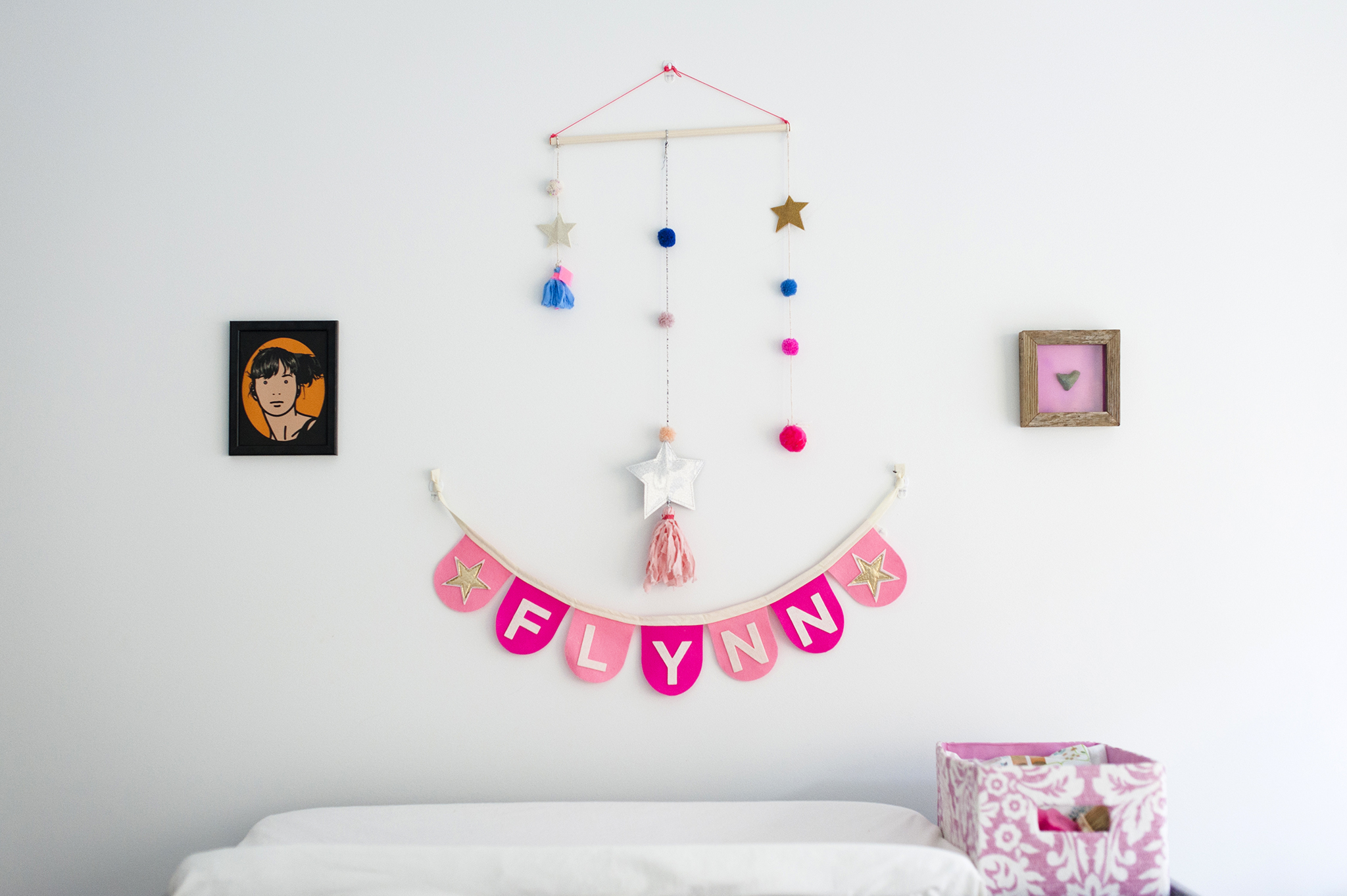 Girls Nursery Wall Art