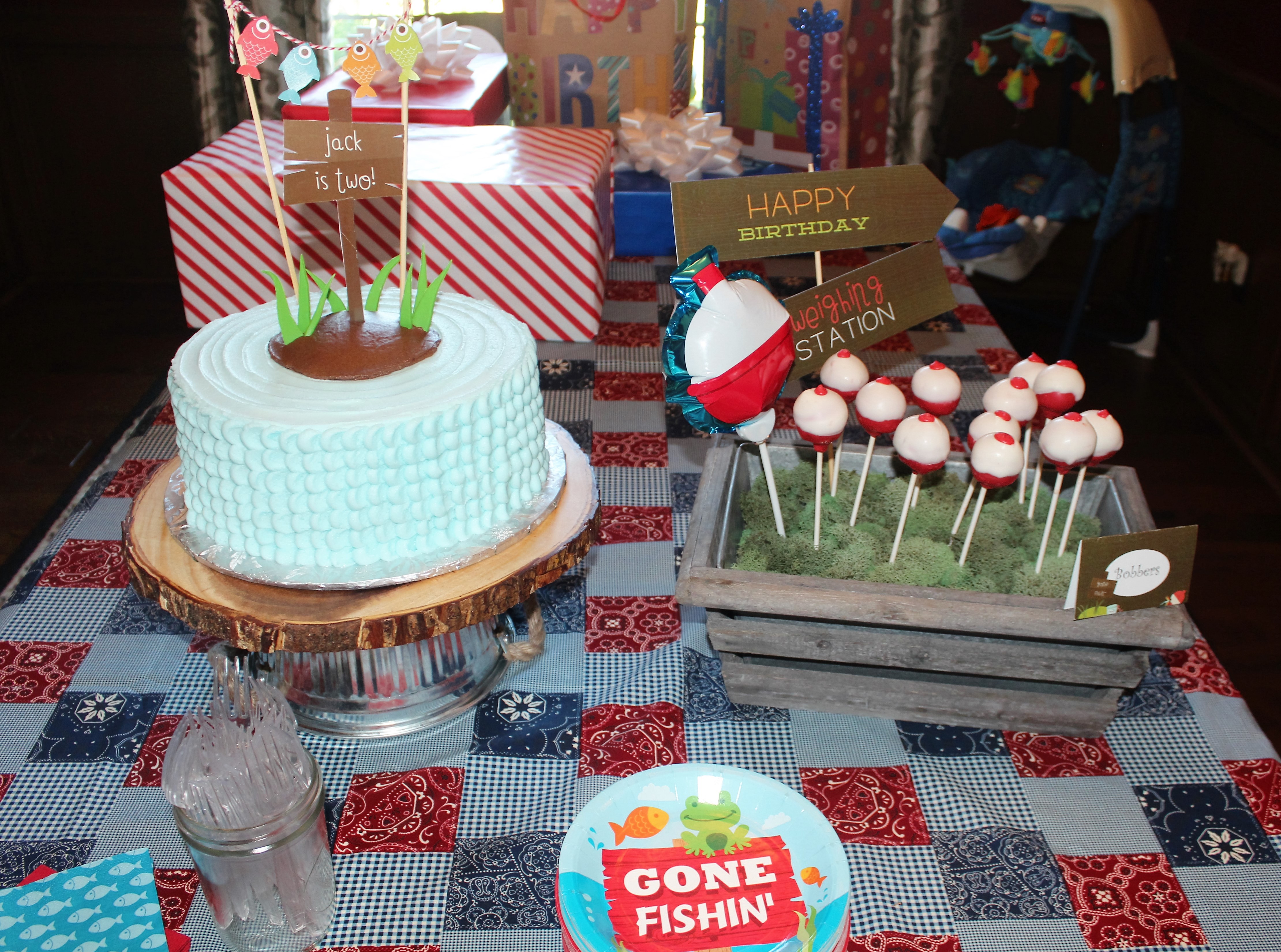 Jack's Fishing Birthday Party - Project Nursery