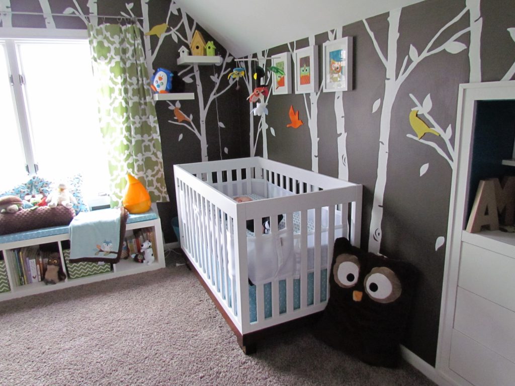 Gray and White Owl-Themed Nursery - Project Nursery