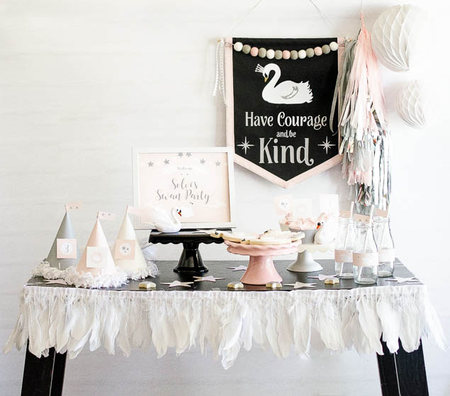 Swan-Inspired Birthday Party - Project Nursery