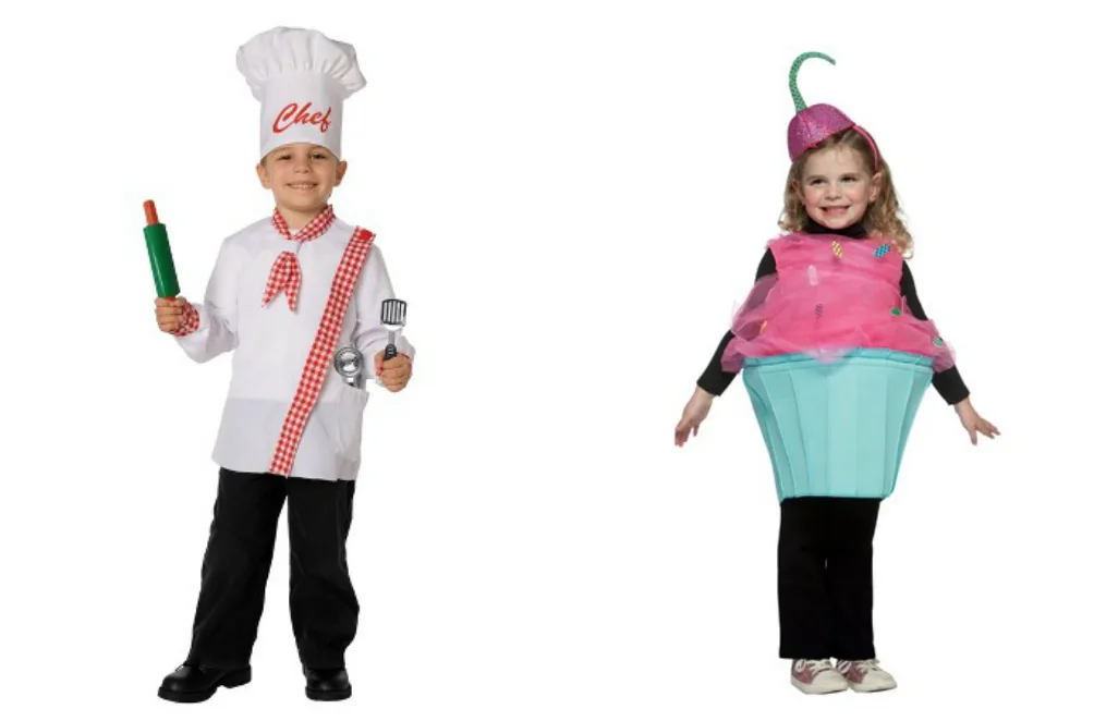Baker Costume and Cupcake Costume