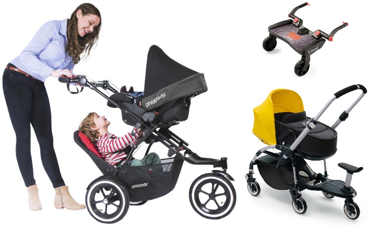 modern double stroller