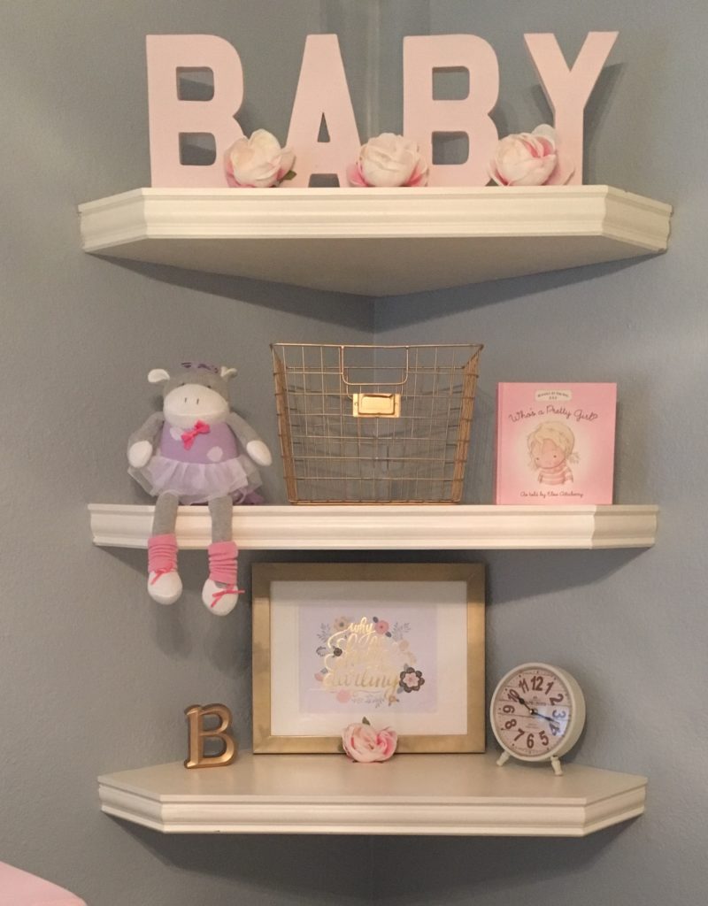 shelves for baby room