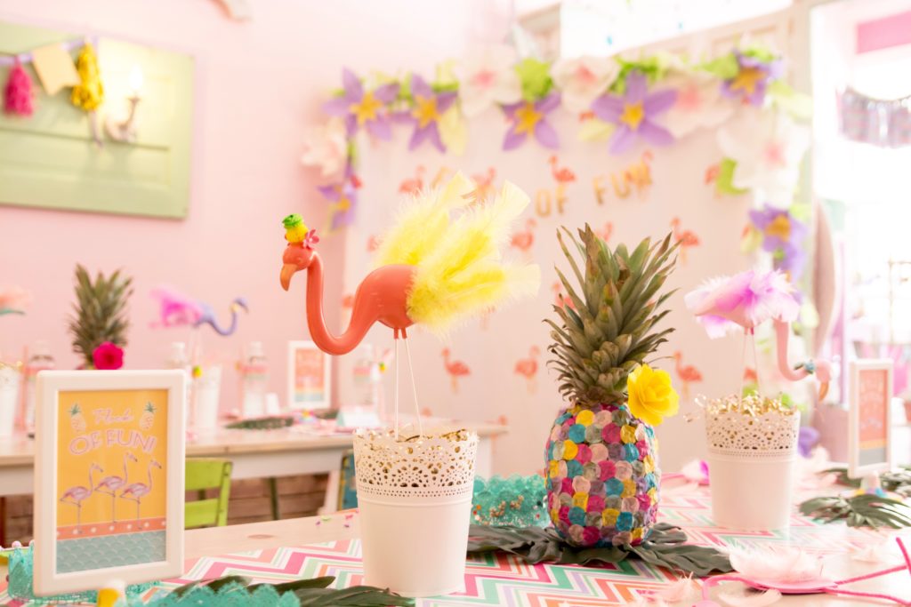 Flamingo Inspired Kids Summer Party - Project Nursery