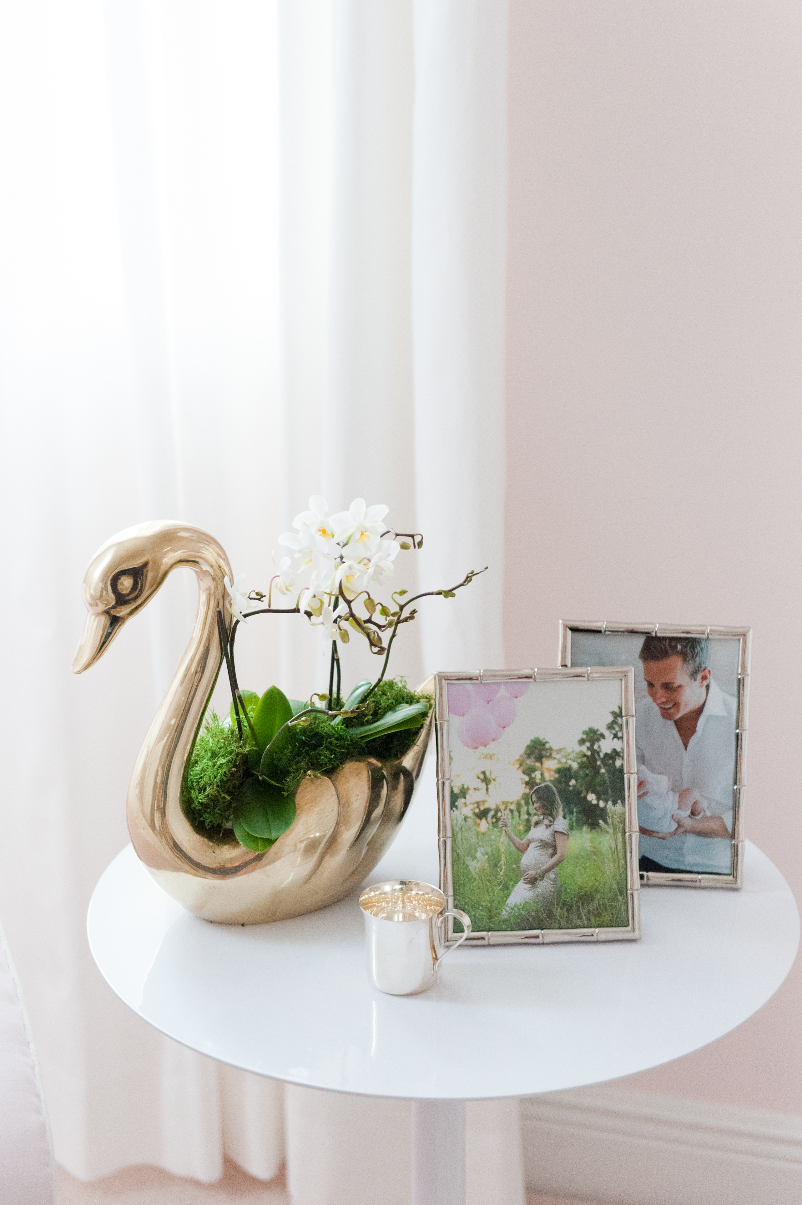 Swan-Inspired Nursery Decor