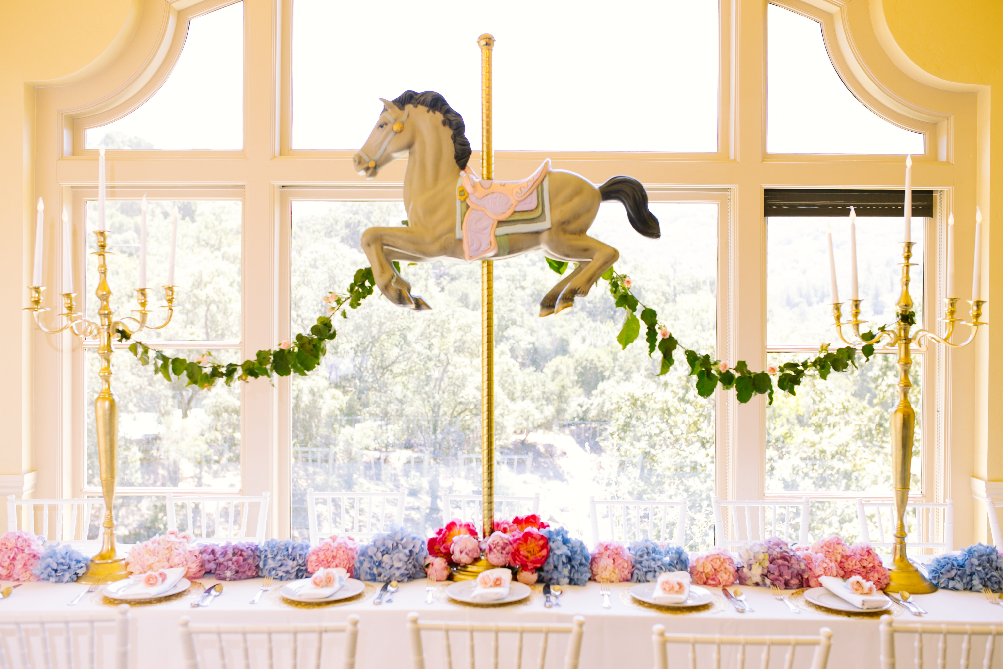 Carousel baby shower store ideas