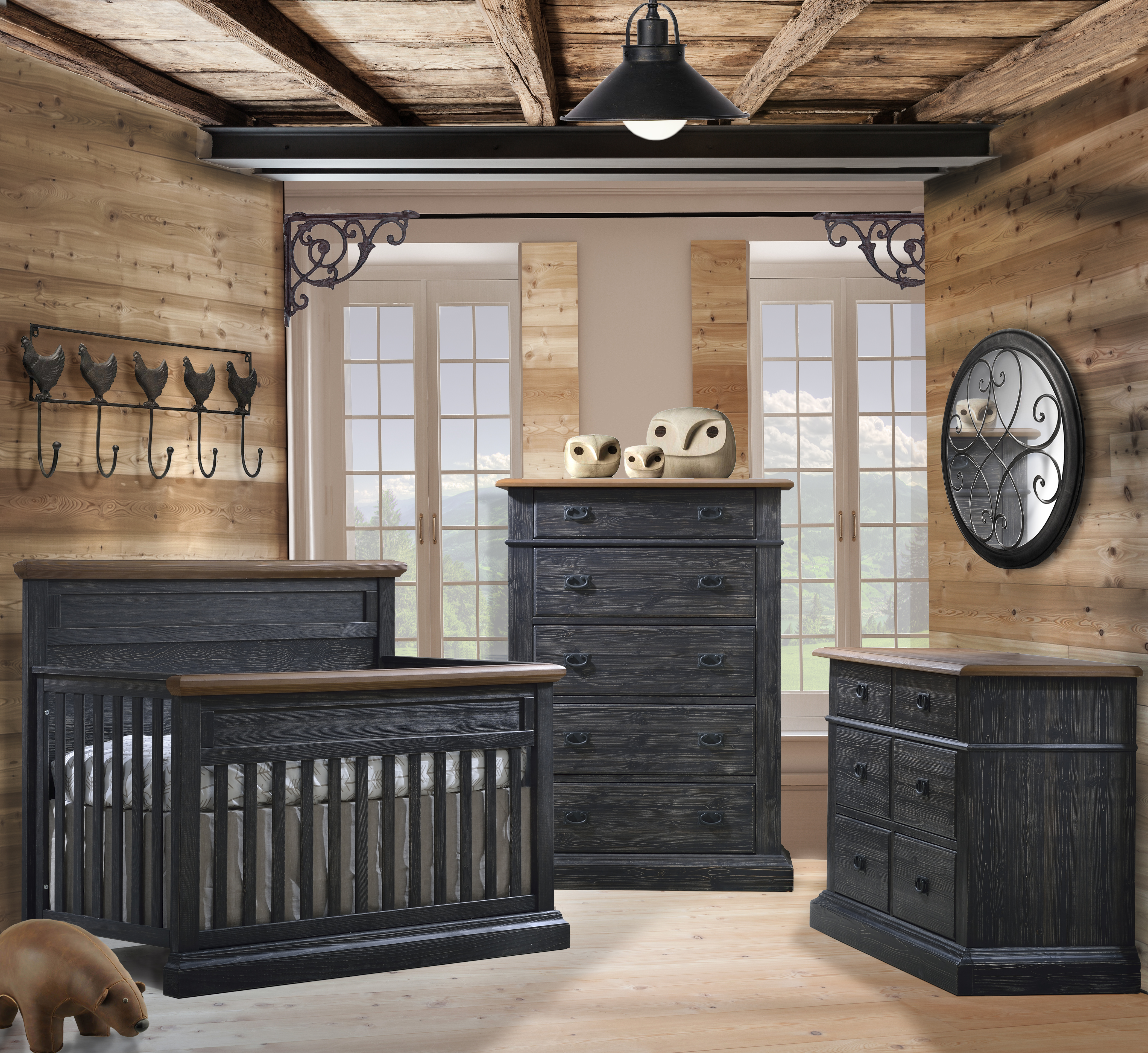 Natart Nursery Furniture Cortina Collection