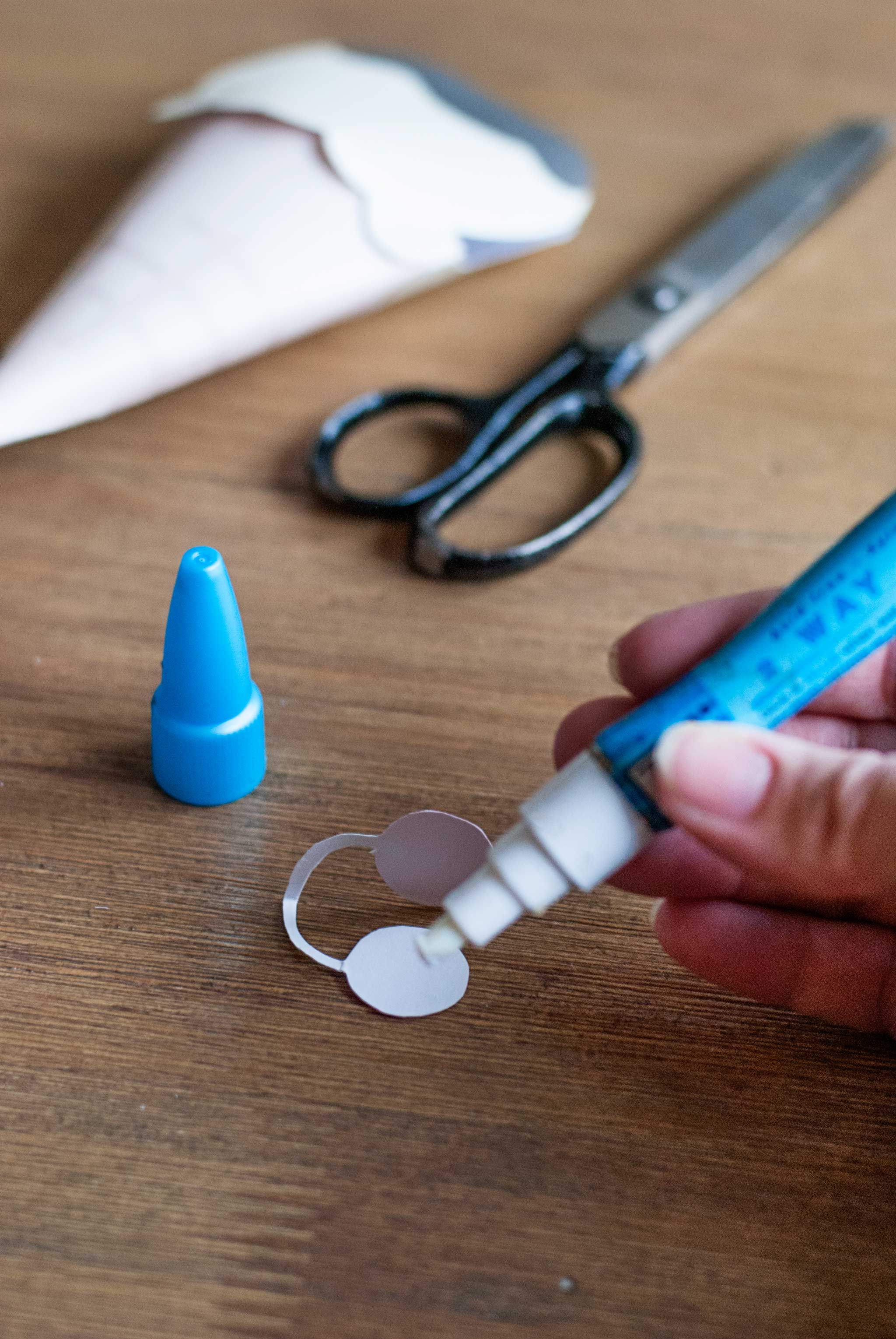 DIY Ice Cream Cone Favor Box