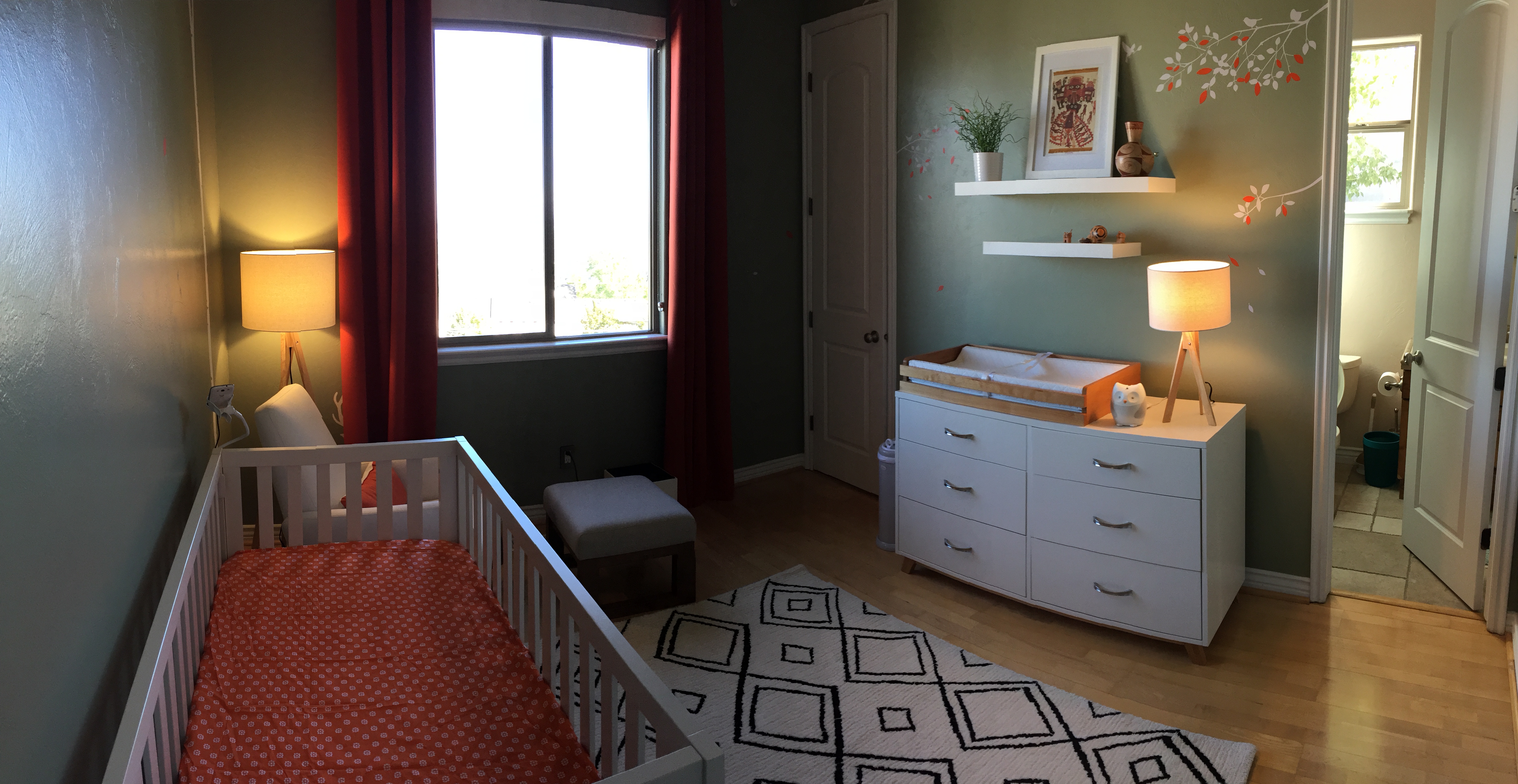 Contemporary Gender Neutral Nursery