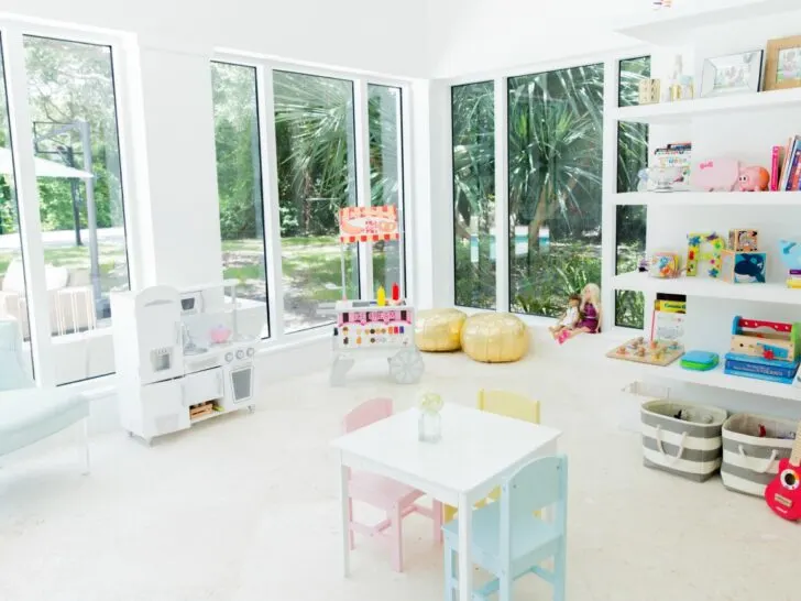 Bright and Modern Playroom