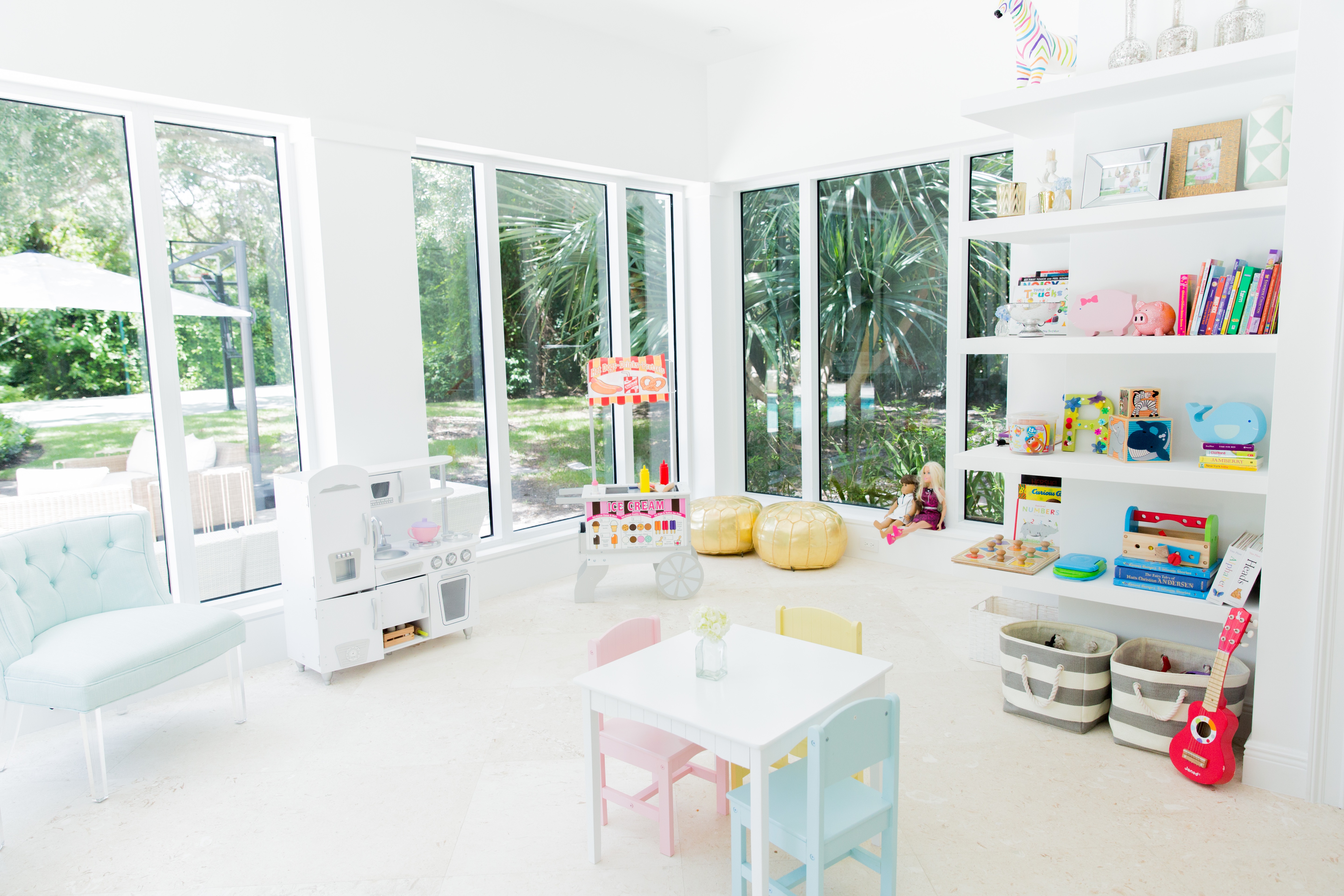 Bright and Modern Playroom