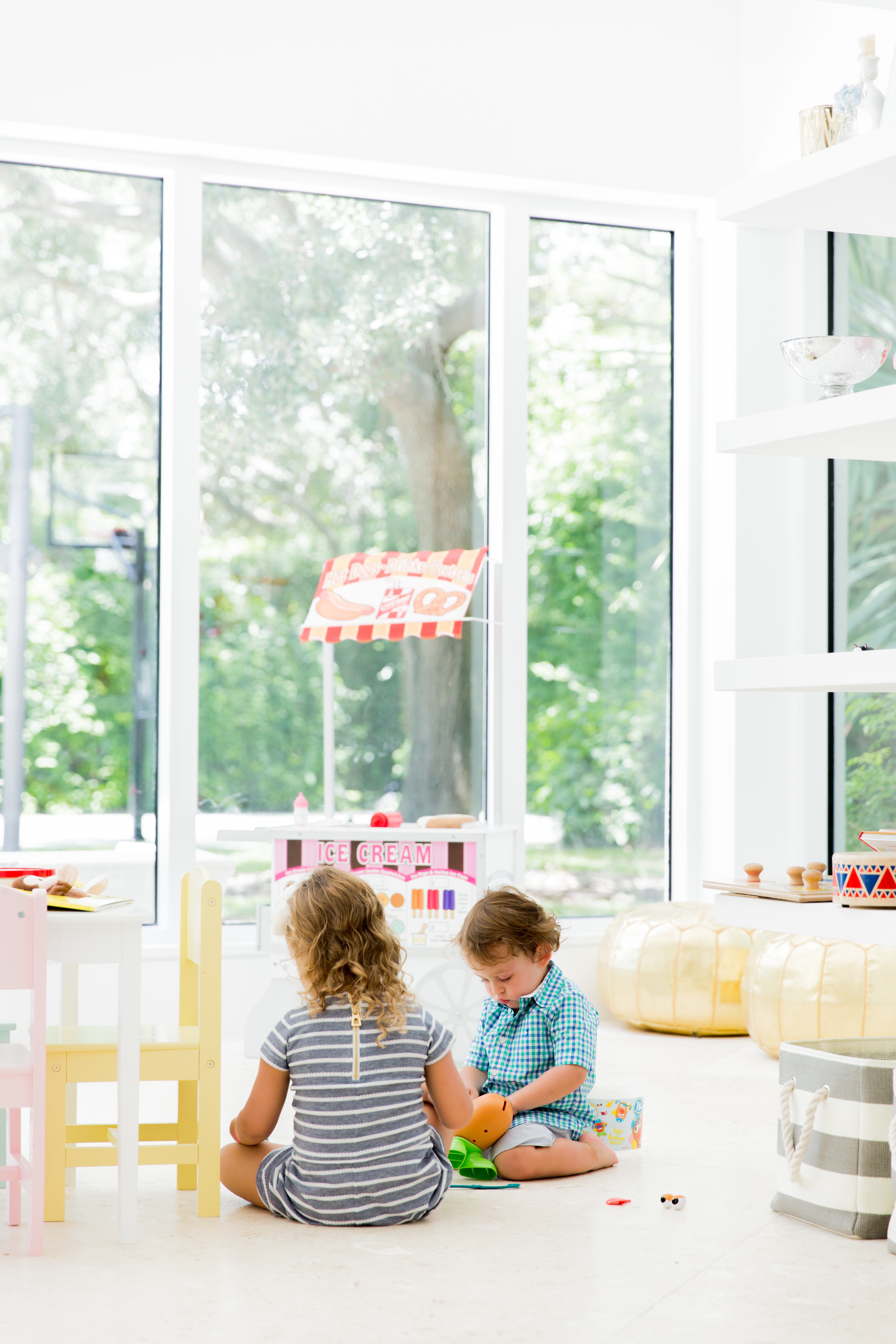 Bright and Modern Playroom