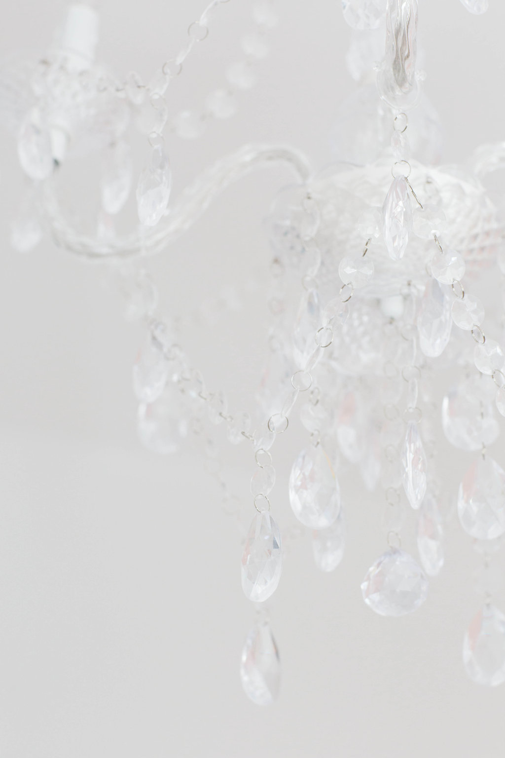 Feminine Nursery Chandelier