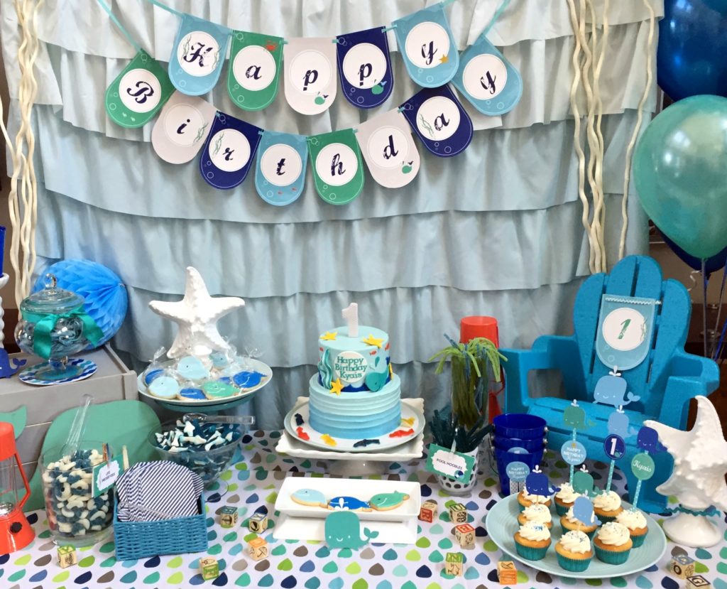 Whale-Themed Birthday Party - Project Nursery