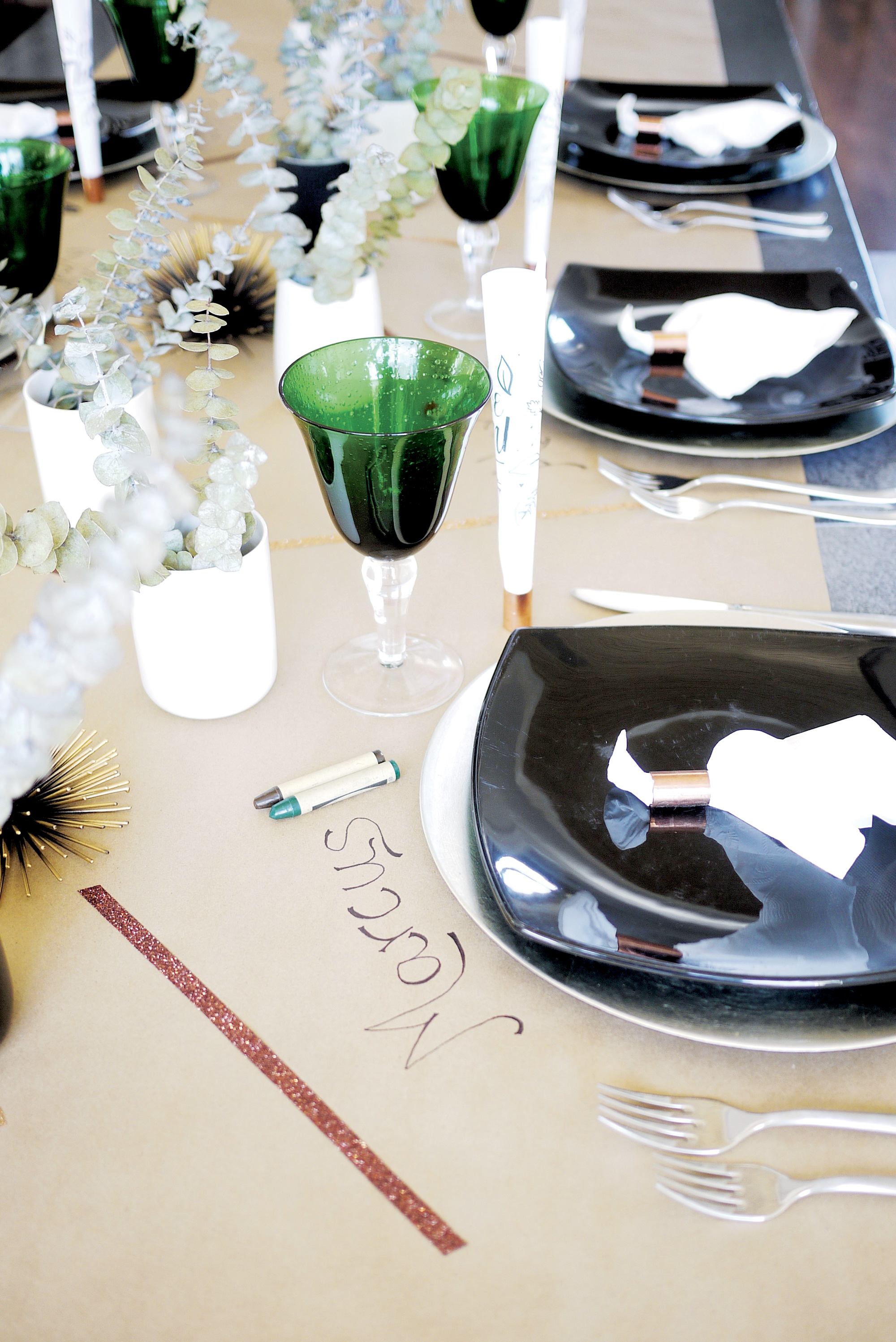 DIY Thanksgiving Table Setting