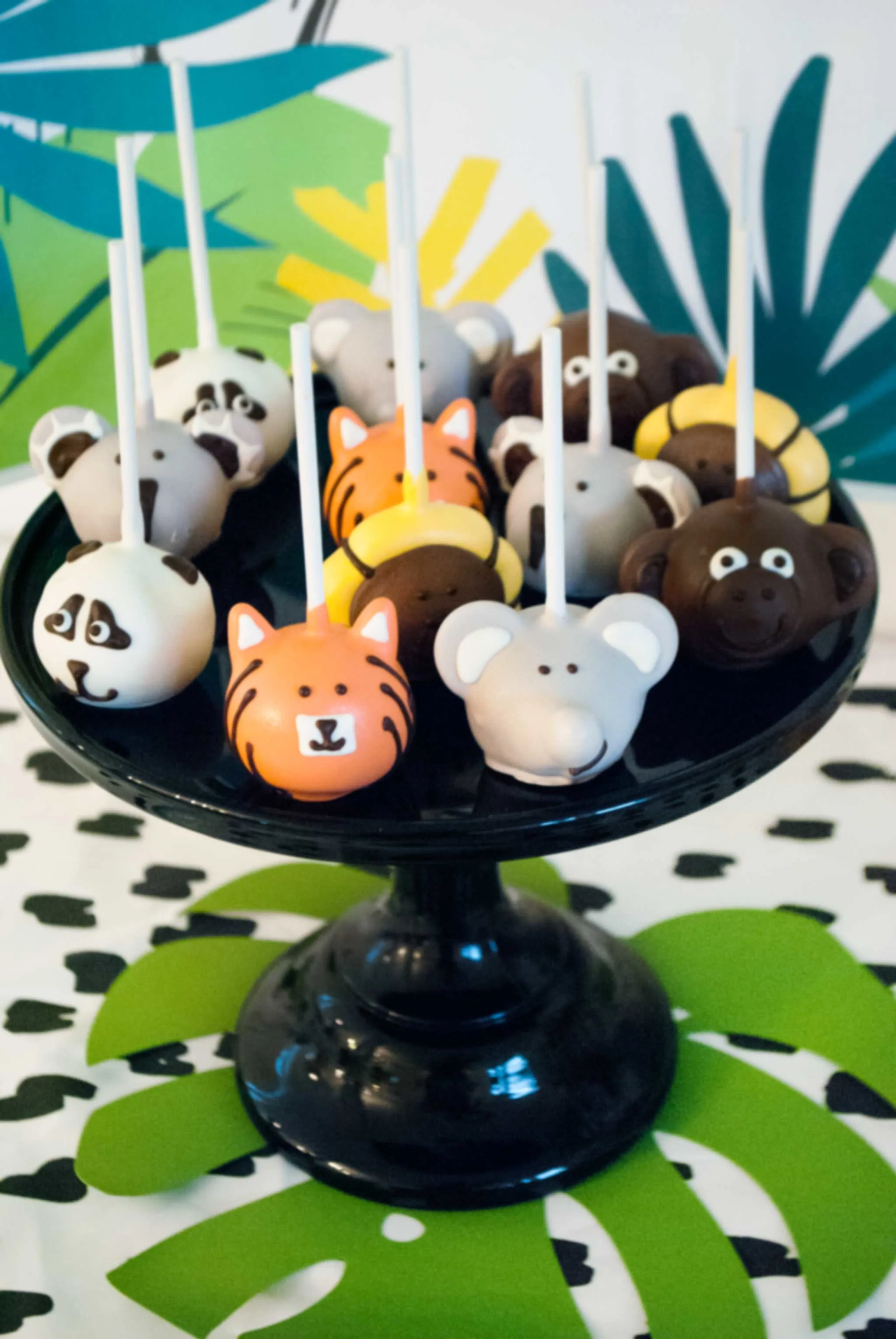 Wild Animal Cake Pops