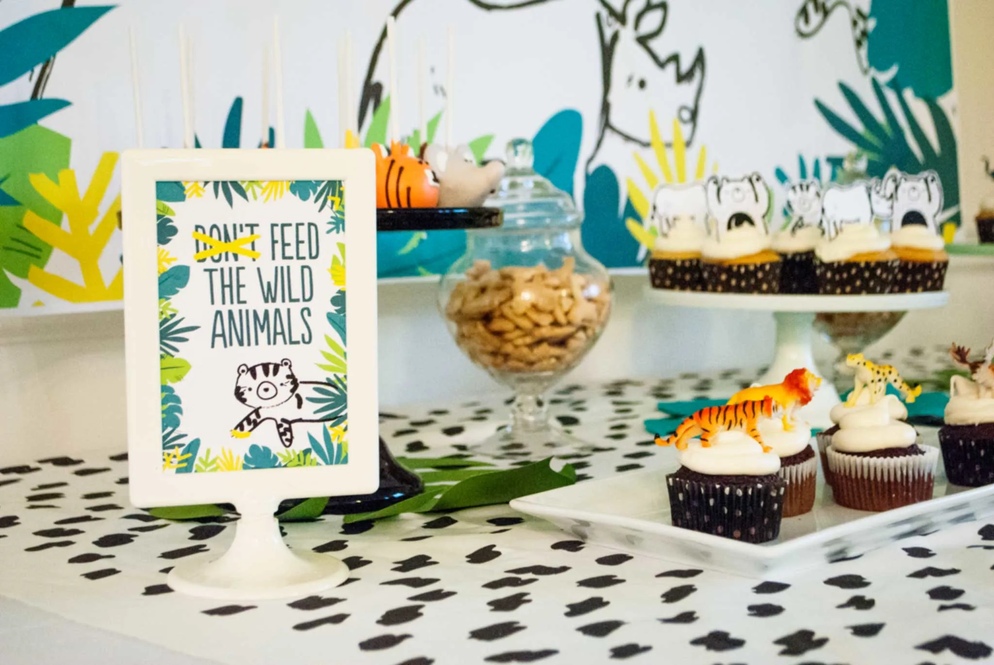 Wild Animal Kids Birthday Party