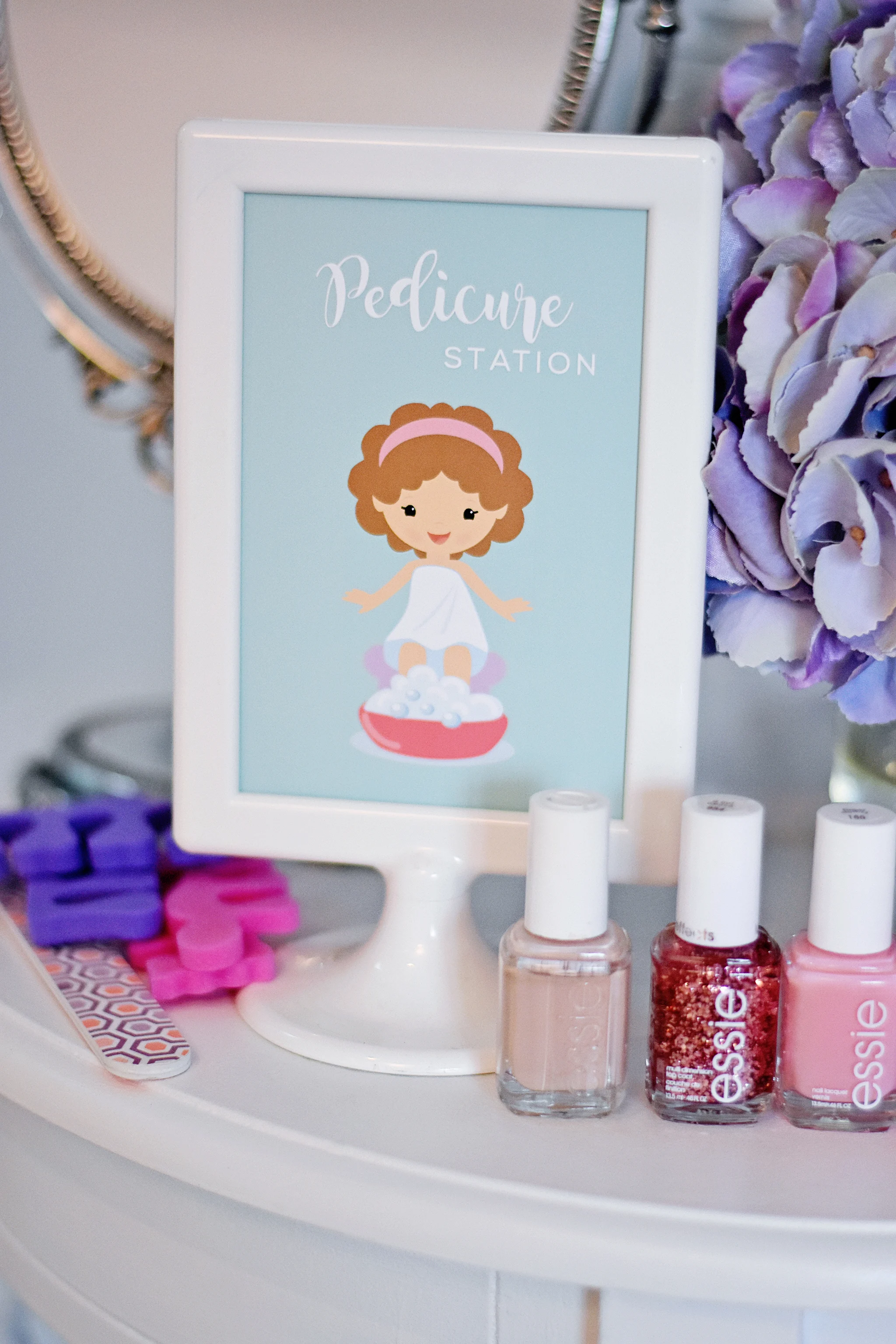 DIY Pediure Station