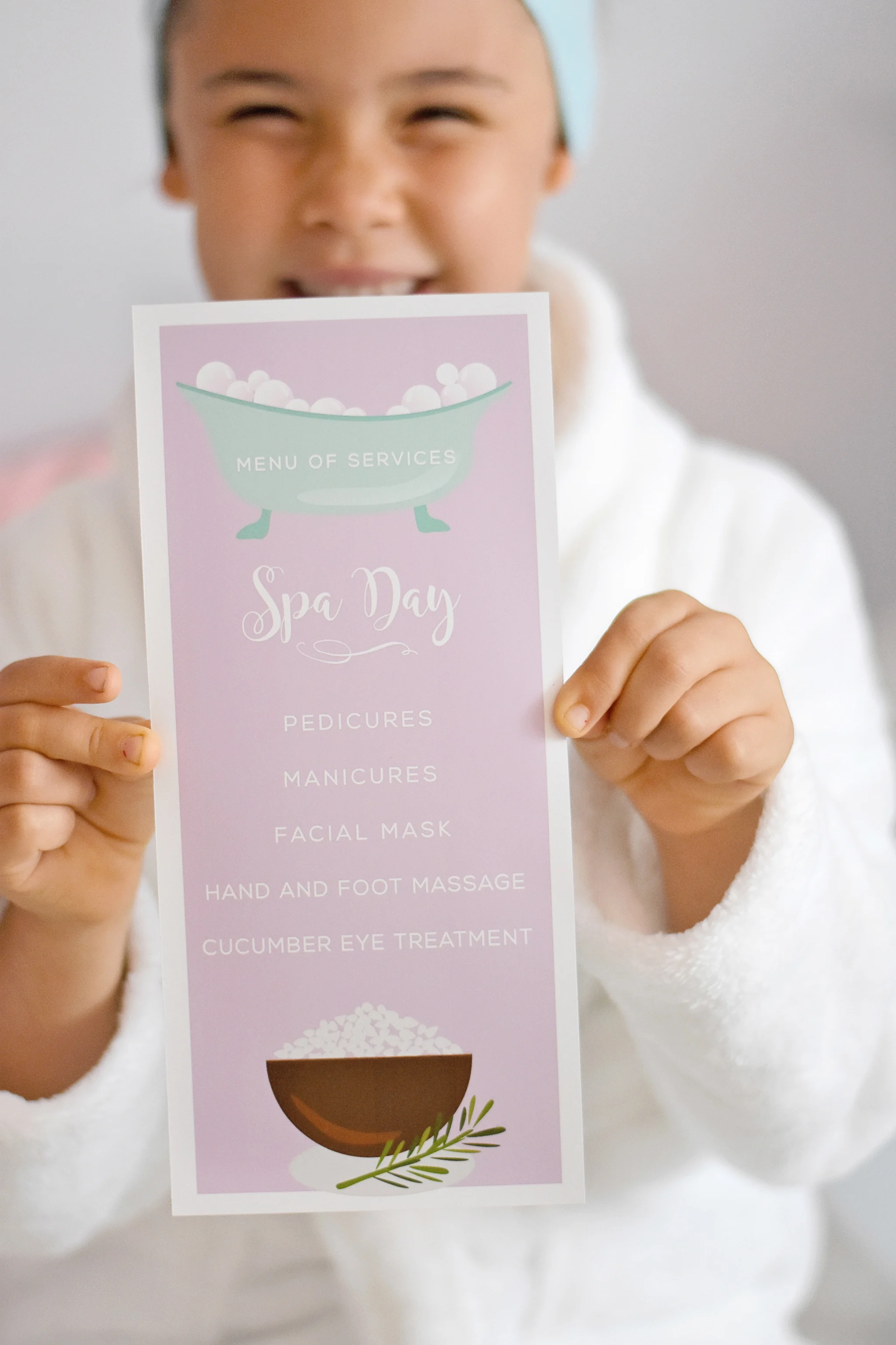 Spa Day Menu of Services