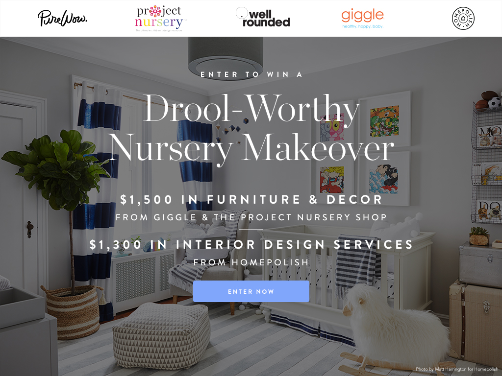 Nursery Makeover Giveaway