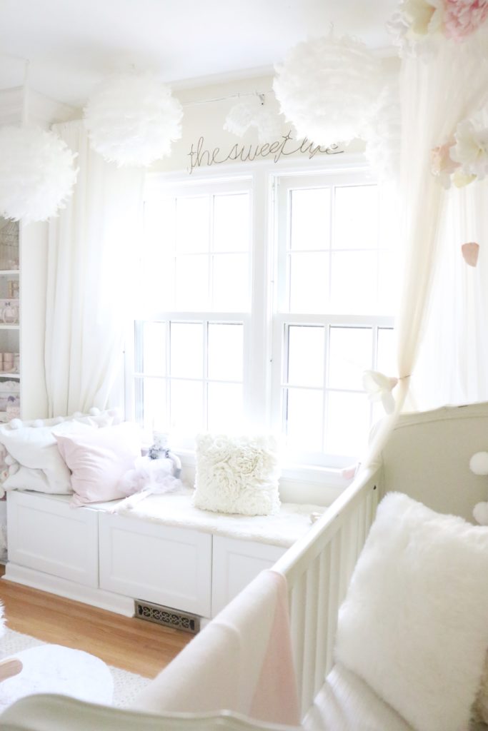 Feminine Pink and White Nursery - Project Nursery