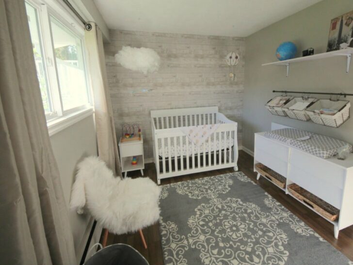 Gray and White Travel-Inspired Nursery - Project Nursery