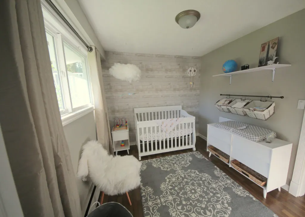 Gray and White Travel-Inspired Nursery - Project Nursery