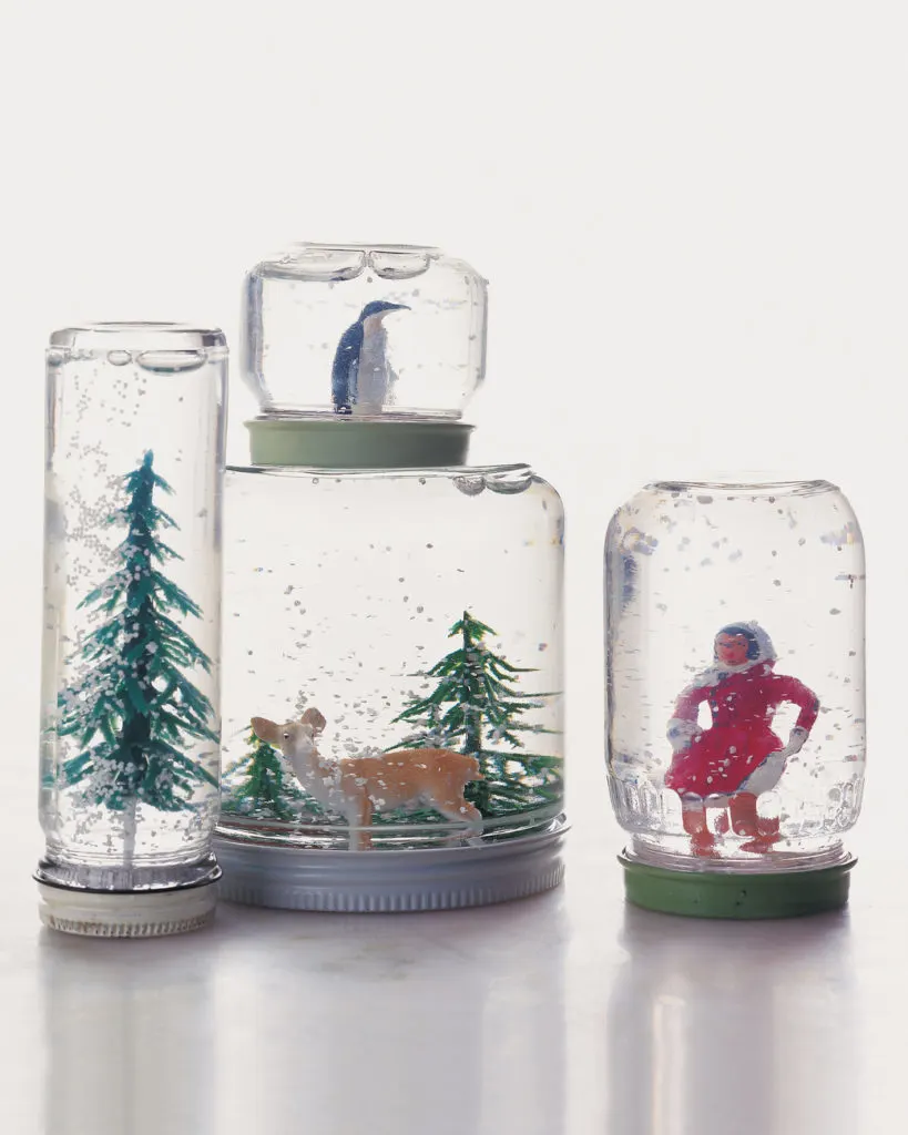 DIY Snow Globes