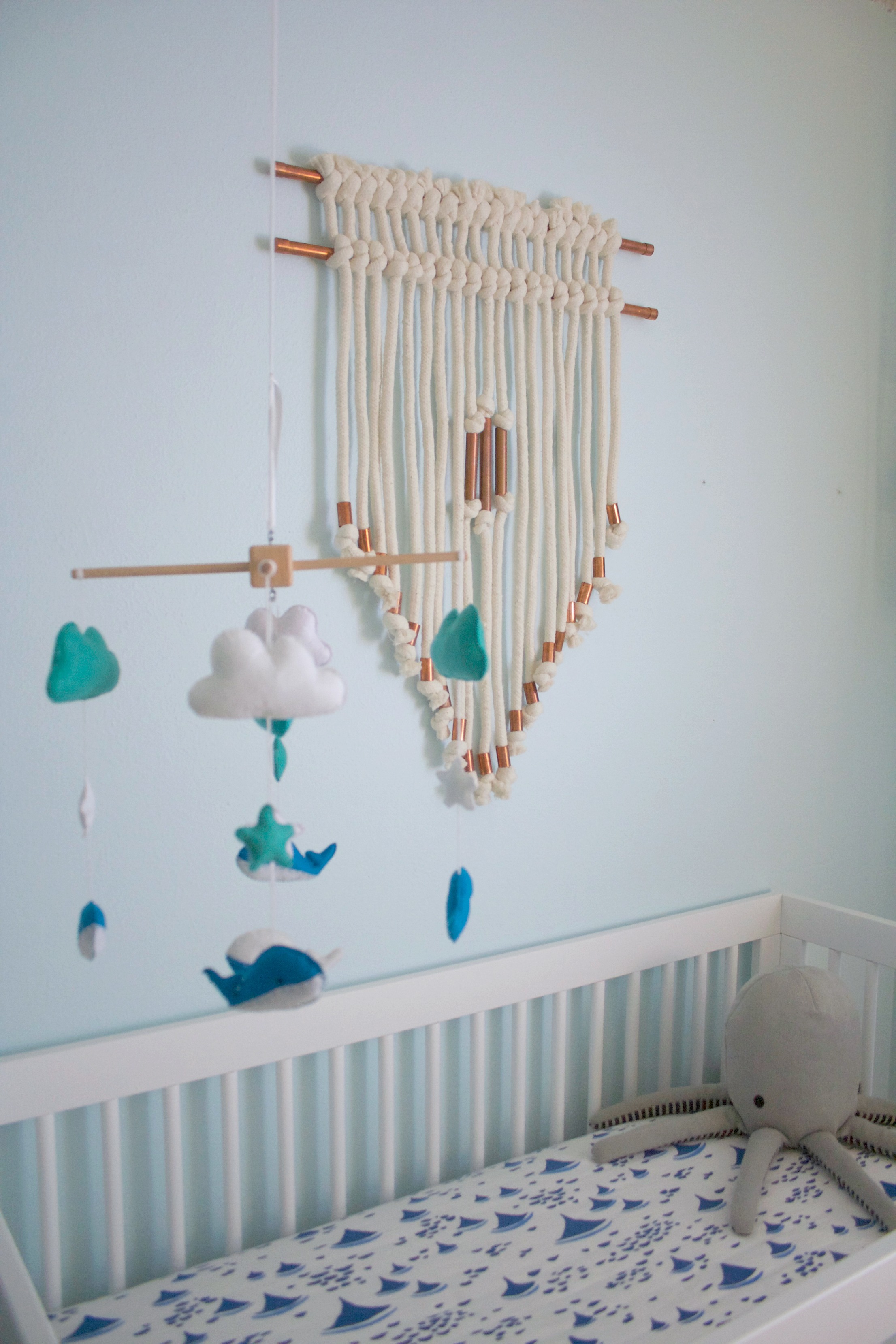 Lincoln's Relaxing, Beachy-Keen, Affordable Nursery - Project Nursery