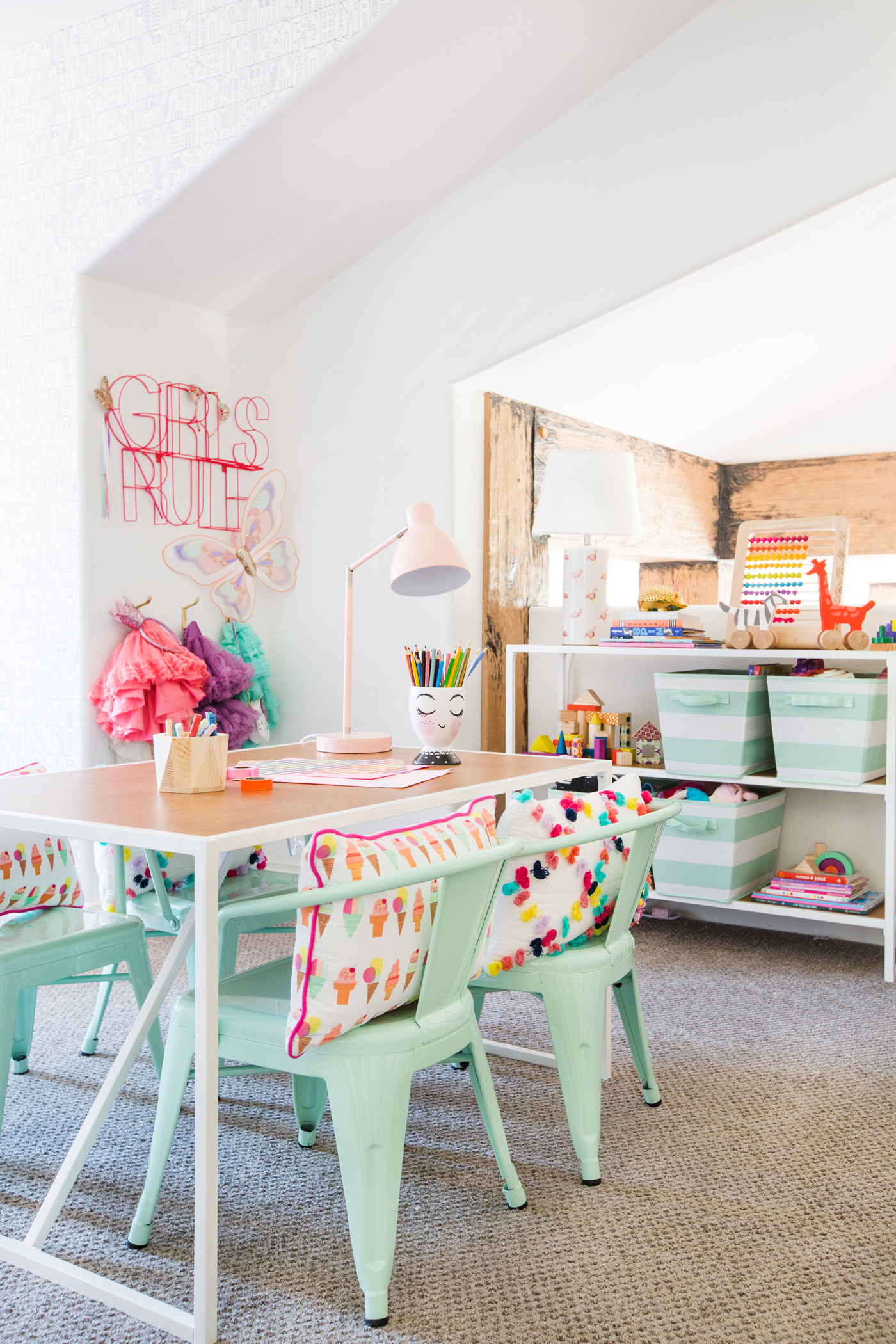 Whimsical and Colorful Playroom